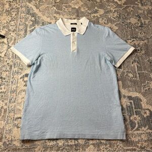 Hugo Boss Sky Blue Polo Shirt